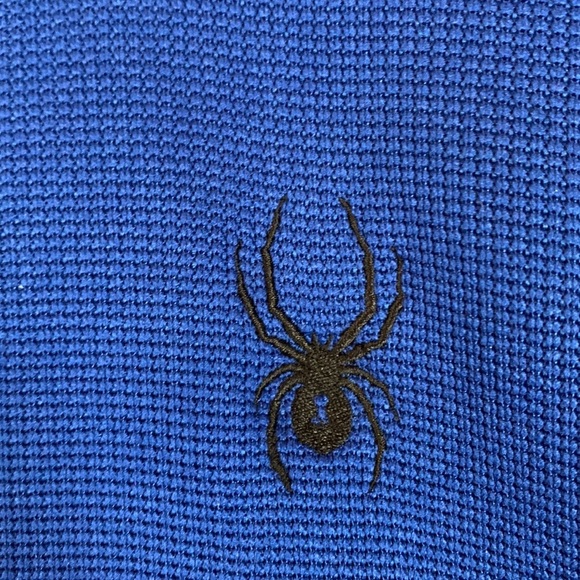 Spyder Fleece Lined Quarter Zip Pullover Jacket NWOT - Picture 4 of 10